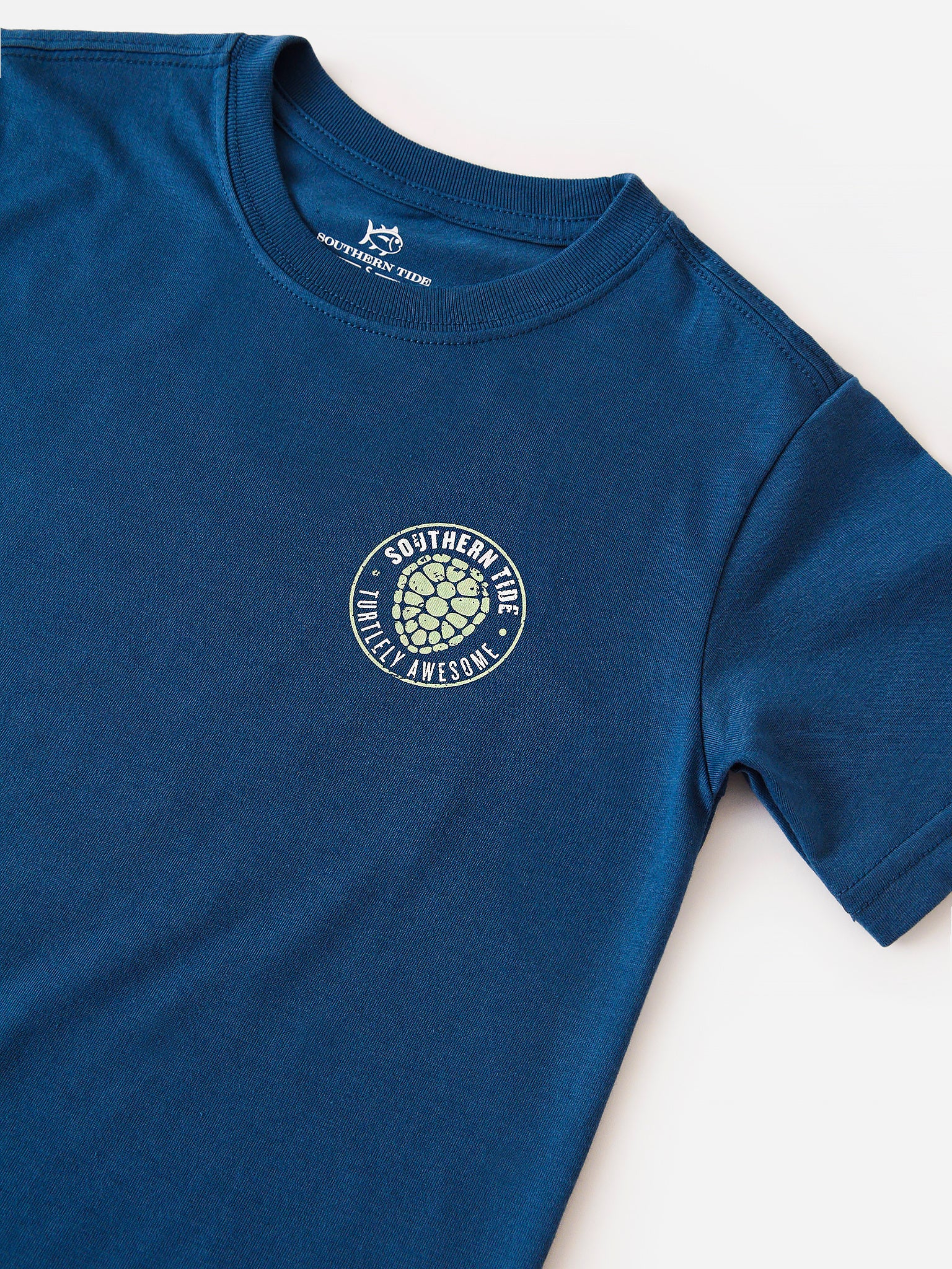 Southern Tide Boys' Turtely Awesome T-Shirt - Saint Bernard