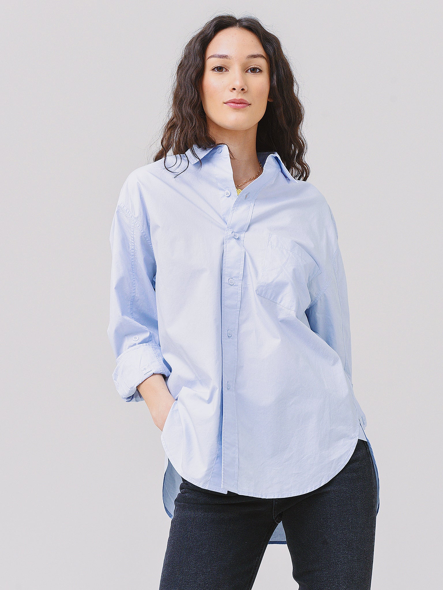 Citizens of Humanity Women's Kayla Shirt - Saint Bernard