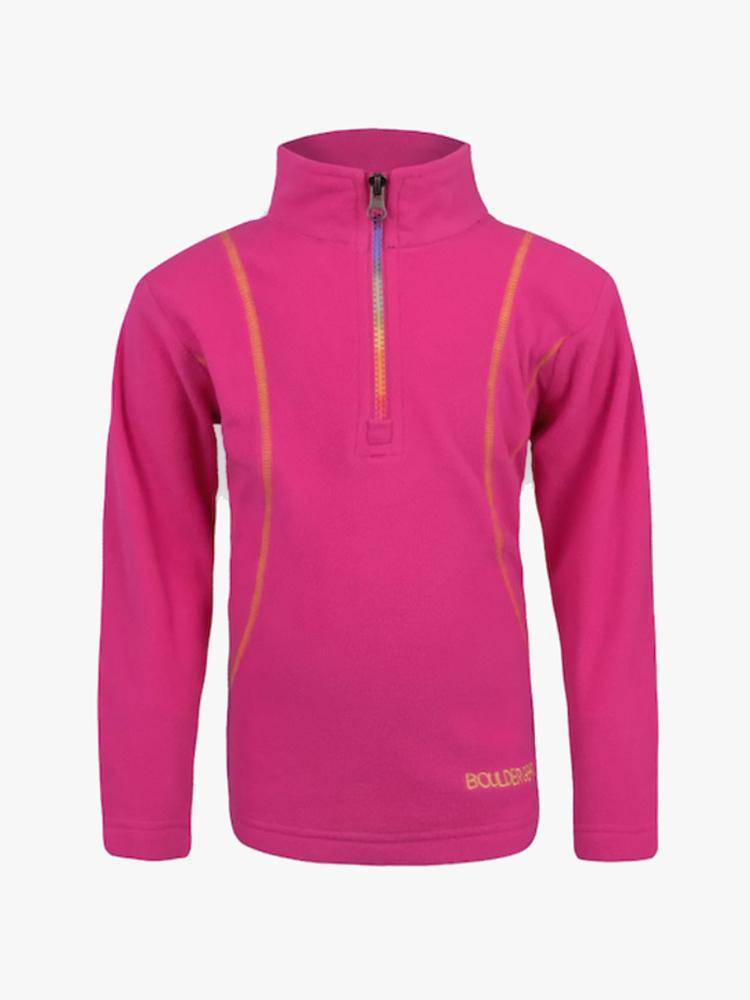 Boulder Gear Girls' Chloe Micro Quarter  Zip - Saint Bernard