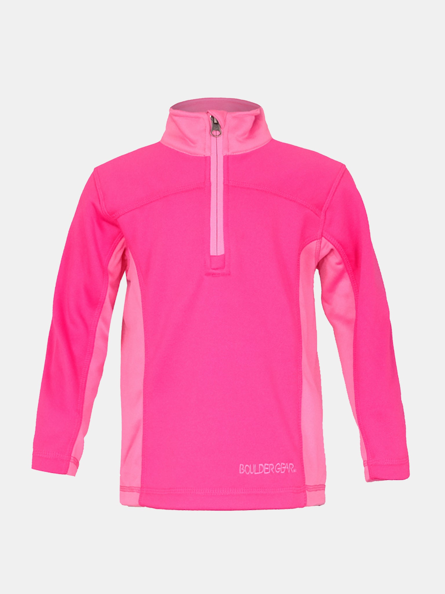 Boulder Gear Little Girls' Lumi 1/4 Zip Top - Saint Bernard