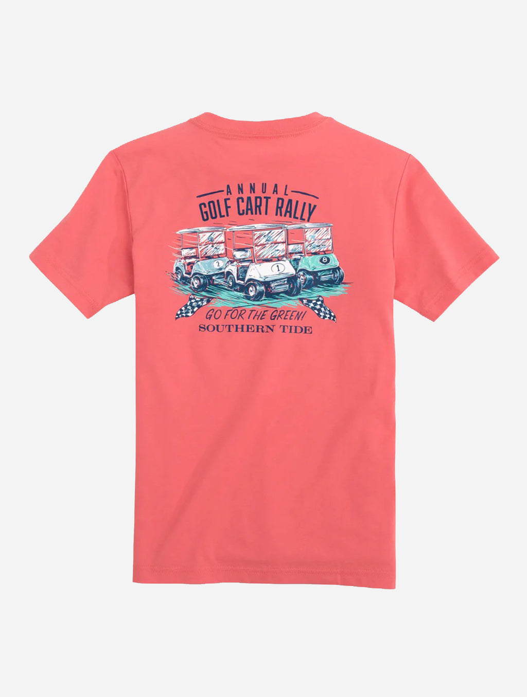 Southern Tide Boys' Annual Golf Cart Rally T-Shirt - Saint Bernard