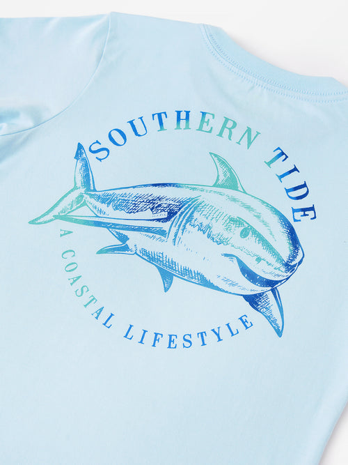 Southern Tide Boys' Shark Press T-shirt
