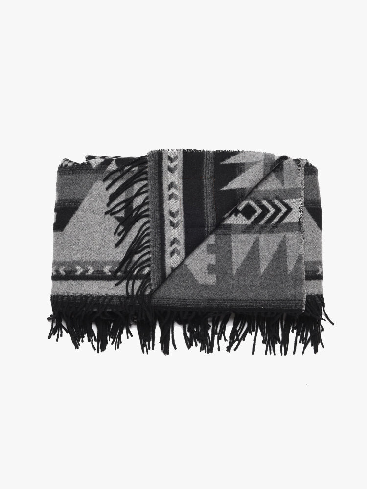 True Grit Tribal Fringes Blanket - Saint Bernard