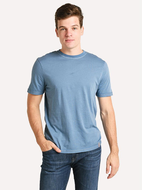 True Grit Secret Wash Cotton Short Sleeve Basic Crew Tee