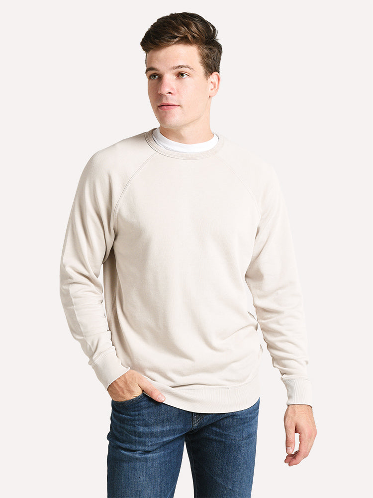 True Grit Bowery Fleece Modern Sweatshirt - Saint Bernard