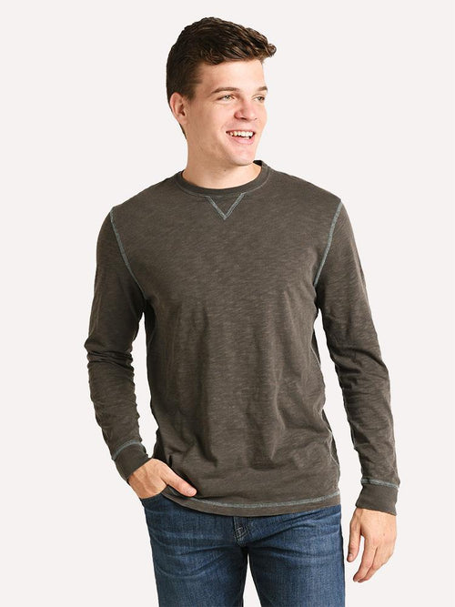 True Grit Heritage Slub Long Sleeve Crew