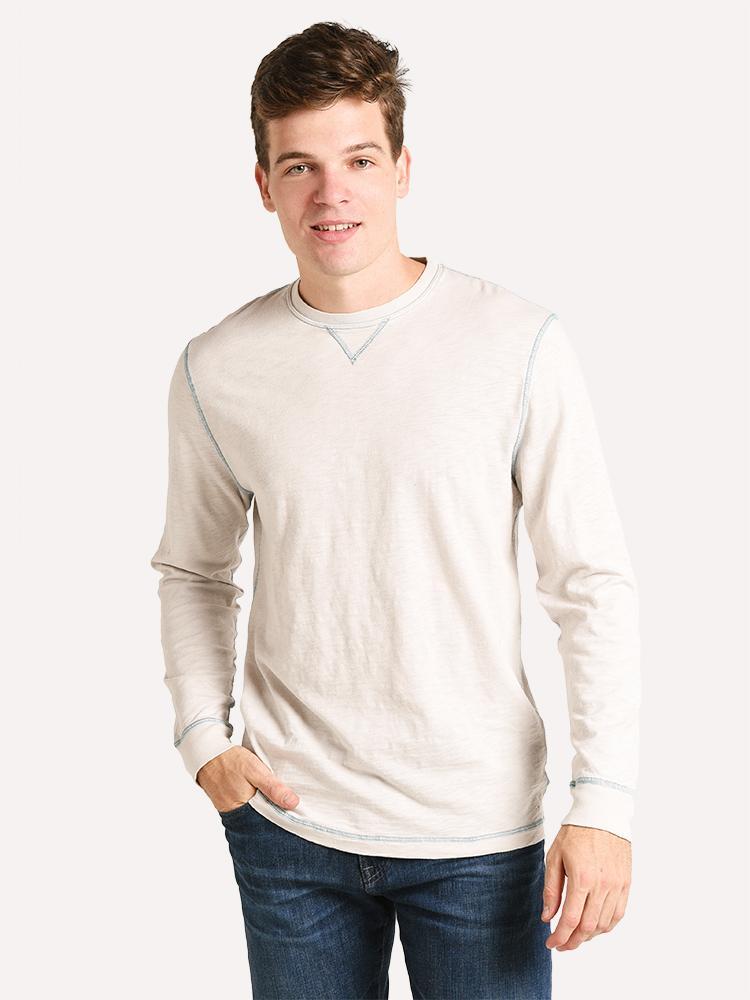 True Grit Heritage Slub Long Sleeve Crew - Saint Bernard