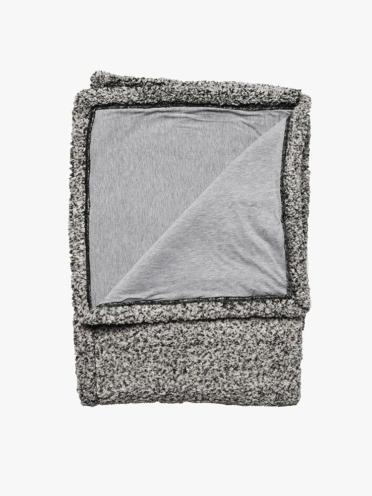 True Grit Frosty Tipped Pile Blanket - Saint Bernard