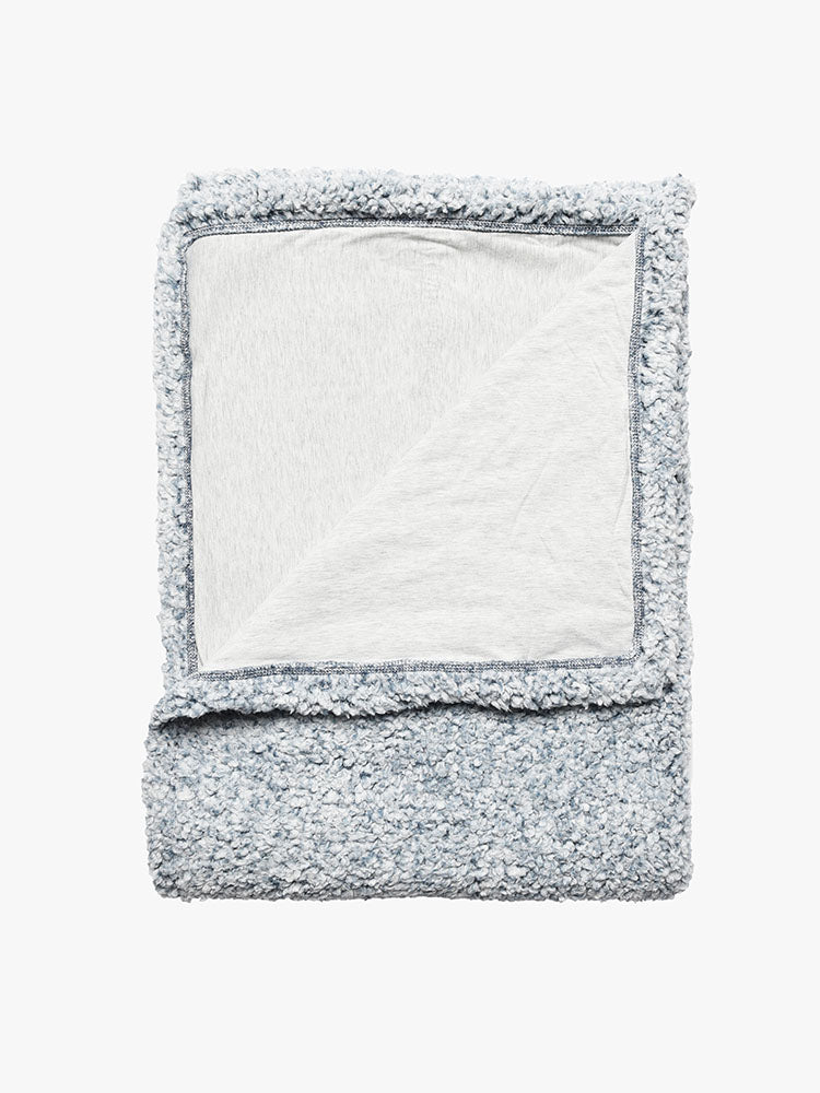 True Grit Frosty Tipped Pile Blanket - Saint Bernard