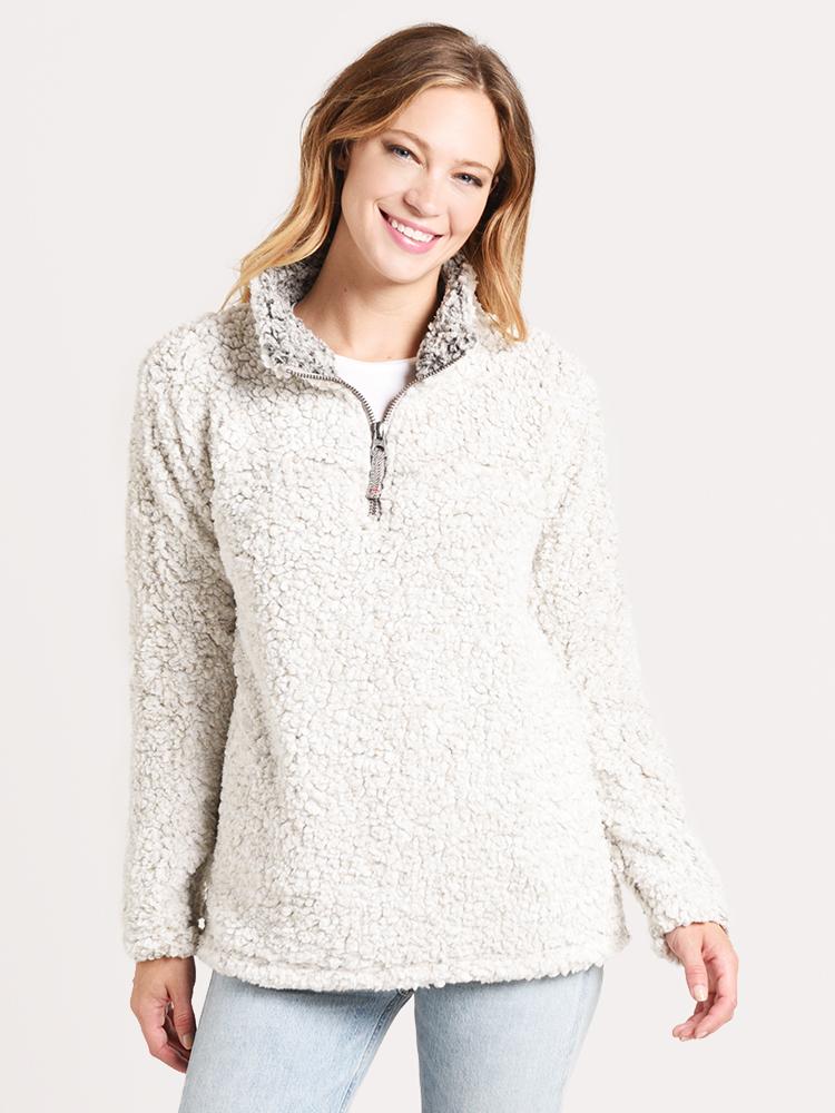 Dylan Frosty Tipped Pile Stadium Pullover Sweater - Saint Bernard