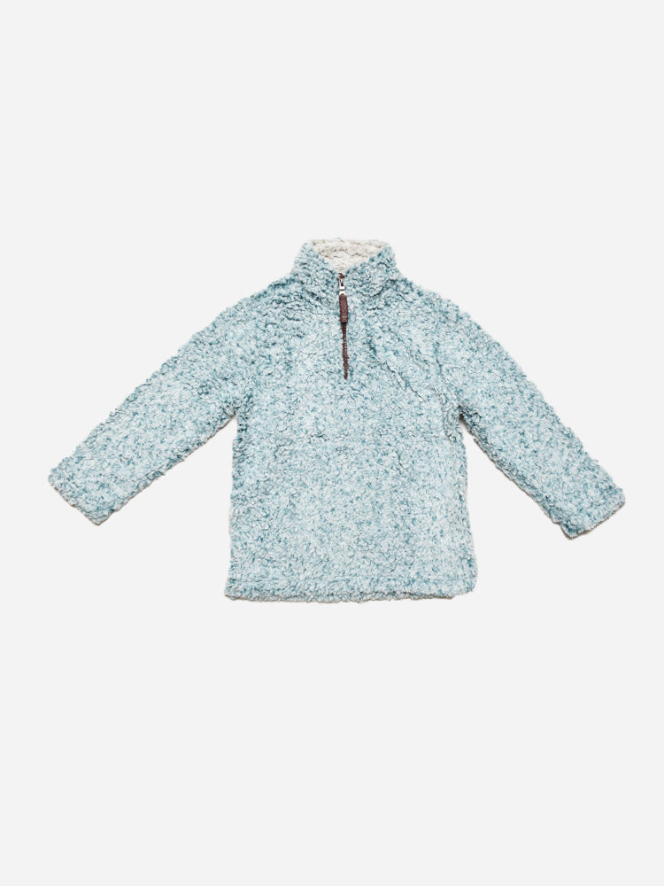 True Grit Boys' Frosty Tipped Pile Fleece Sweater - Saint Bernard