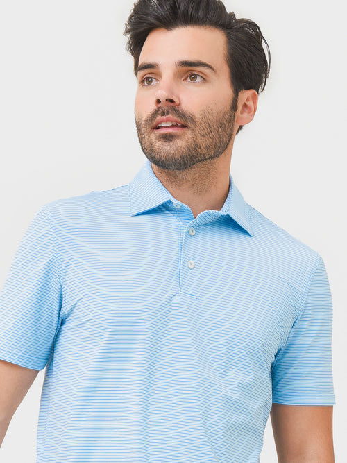 Southern Tide Men's Breeze Fogarty Stripe Performance Polo