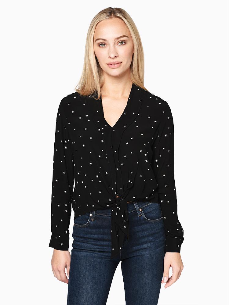 Rails Women’s Ava Onyx Starburst Top - Saint Bernard