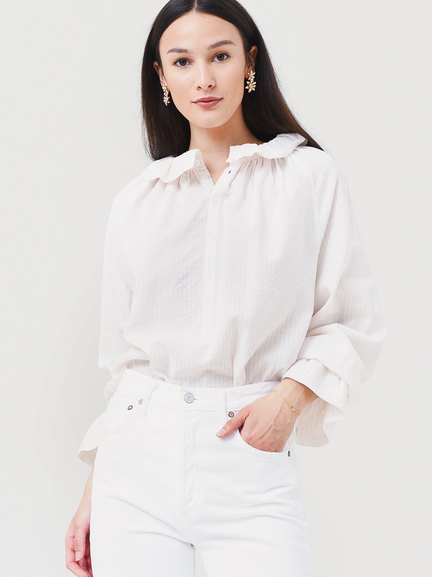 Citizens Of Humanity Women's Iris Blouse - Saint Bernard