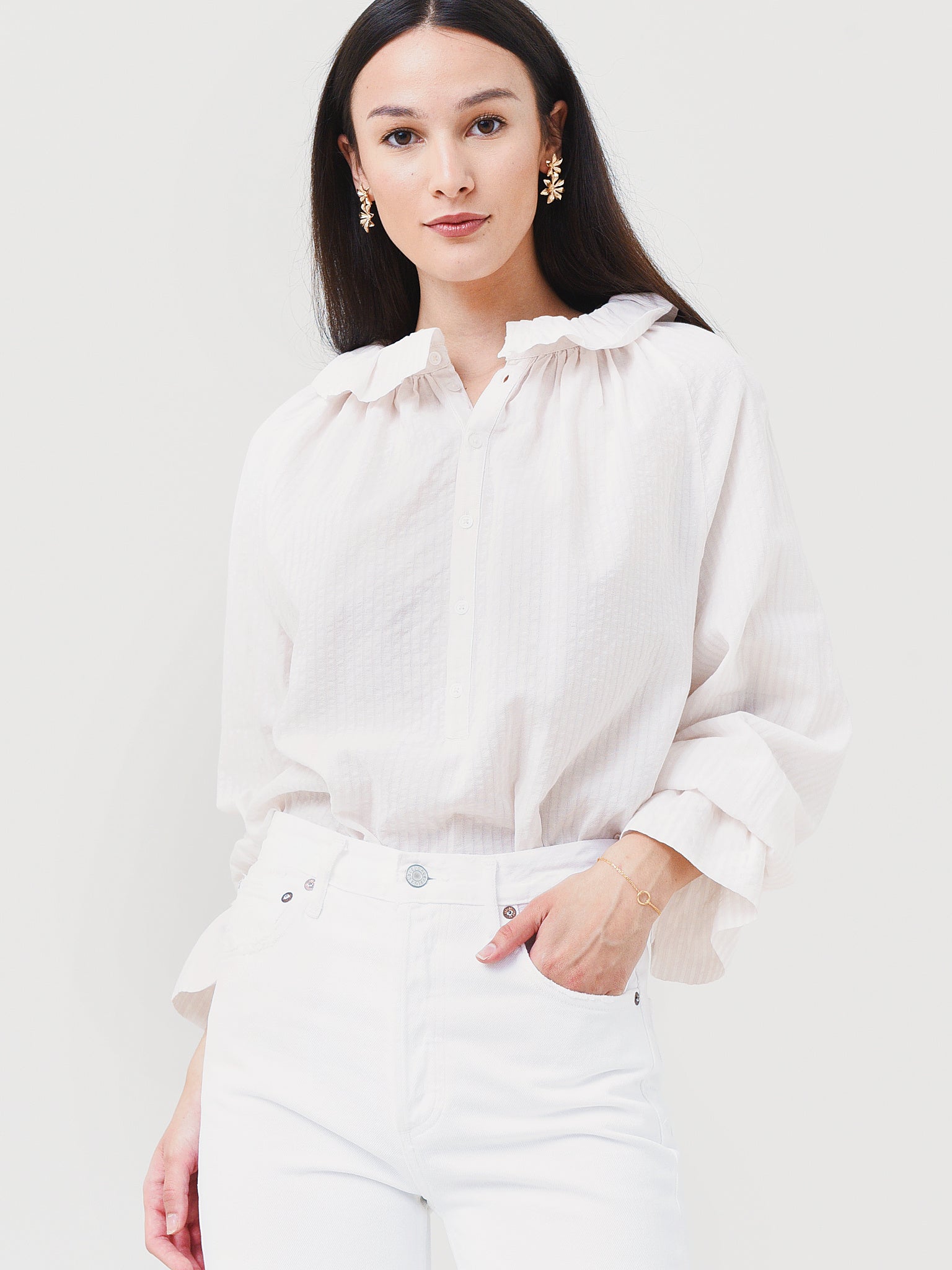 Citizens Of Humanity Women's Iris Blouse - Saint Bernard