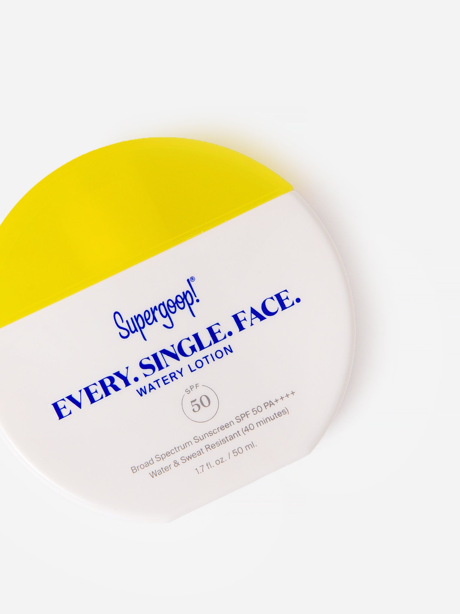 Supergoop Every. Single. Face. Watery Lotion SPF 50 - Saint Bernard