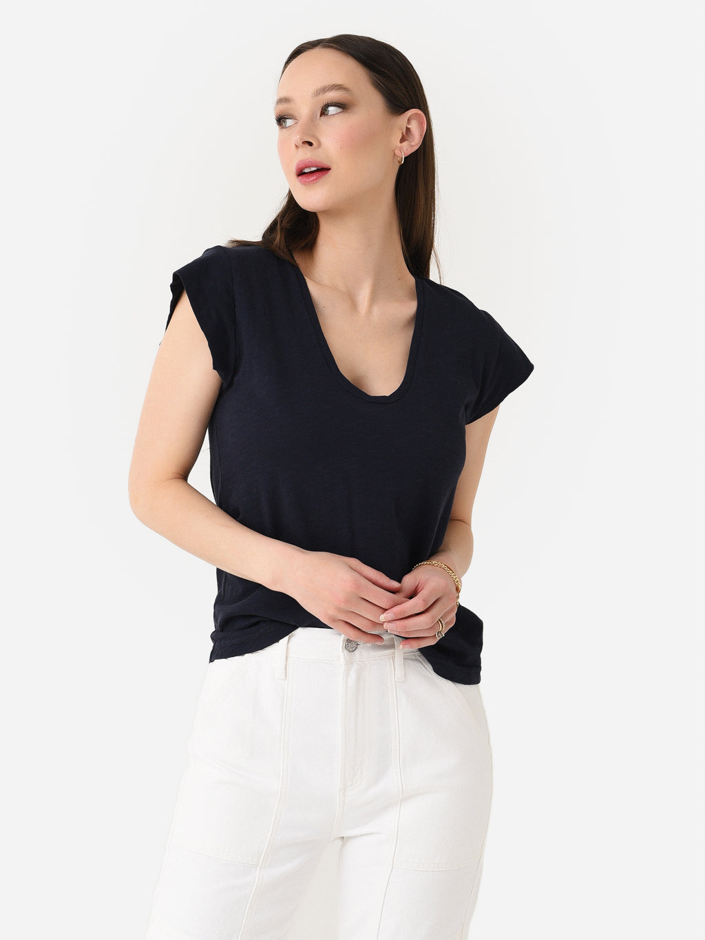 Citizens Of Humanity Women's Inessa Tee - Saint Bernard