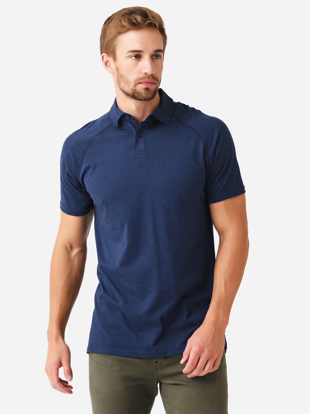 Southern Tide Men's Racquet Performance Polo - Saint Bernard