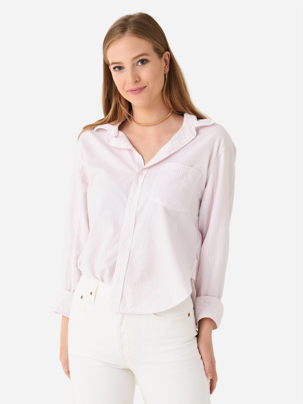 Citizens Of Humanity Women's Kayla Shrunken Shirt - Saint Bernard