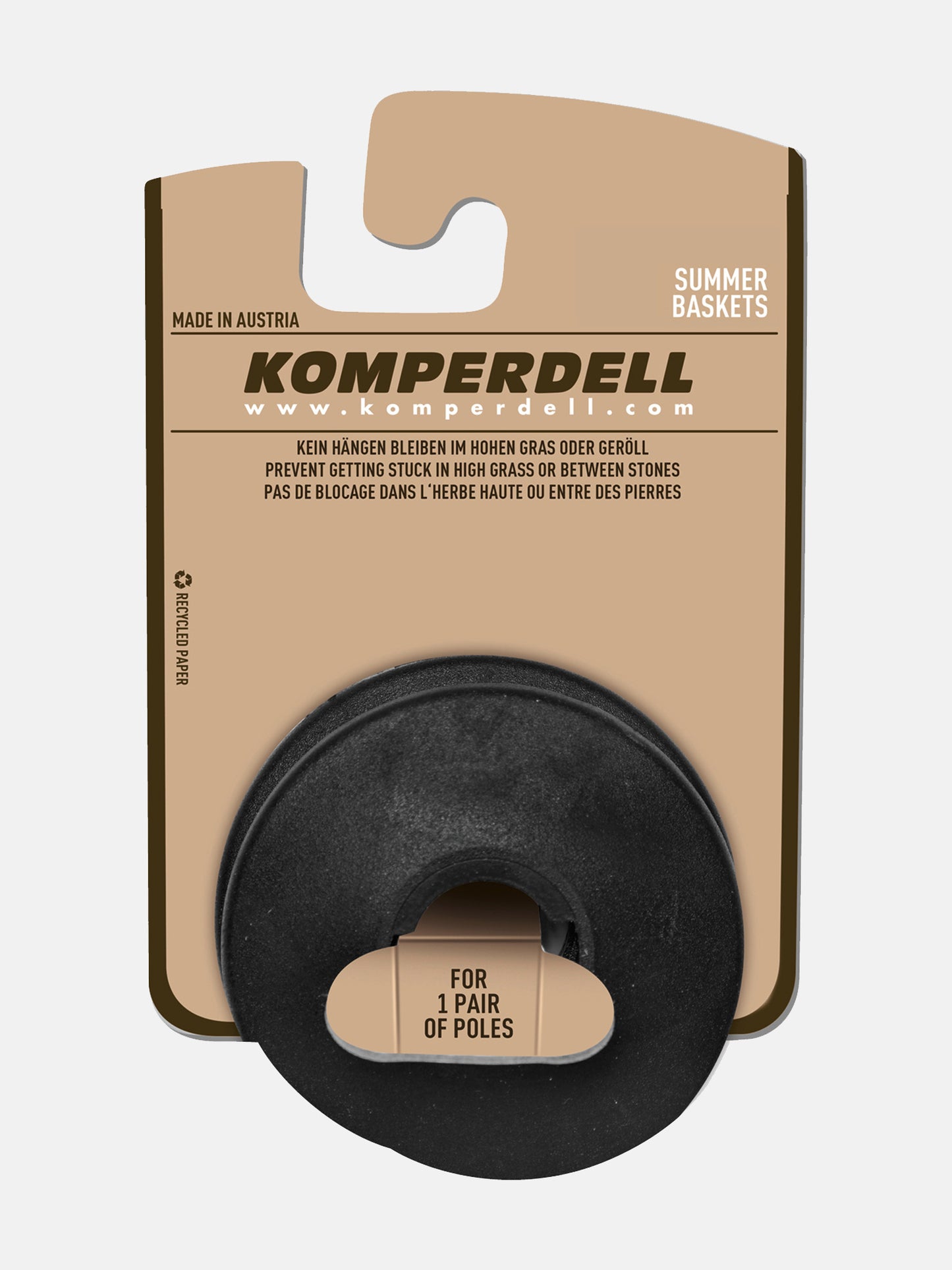 Komperdell Vario Summer Replacement Basket - Saint Bernard