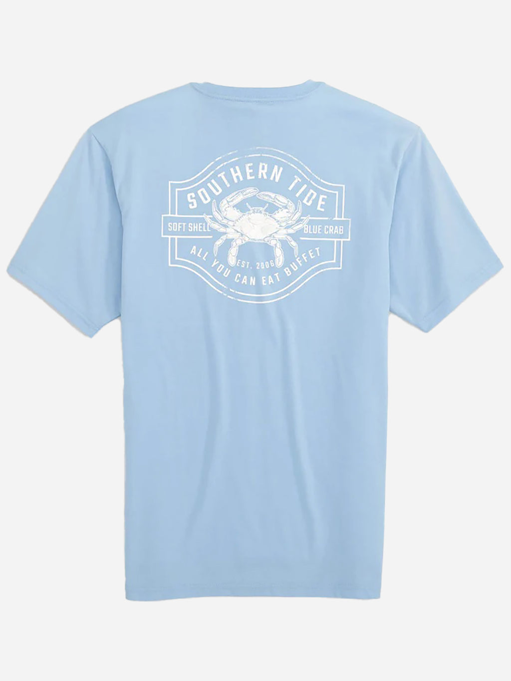 Southern Tide Boys' Soft Shell Blue Crab T-Shirt - Saint Bernard