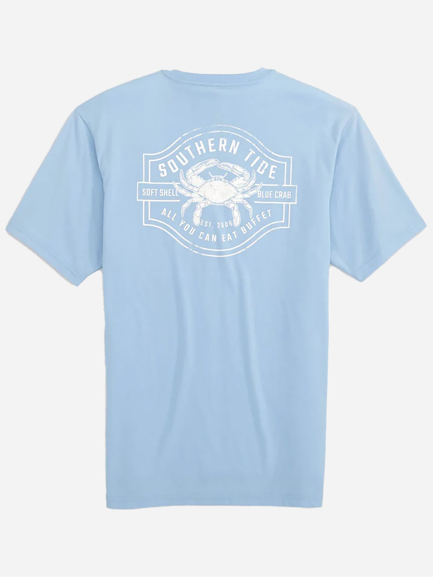 Southern Tide Boys' Soft Shell Blue Crab T-Shirt - Saint Bernard