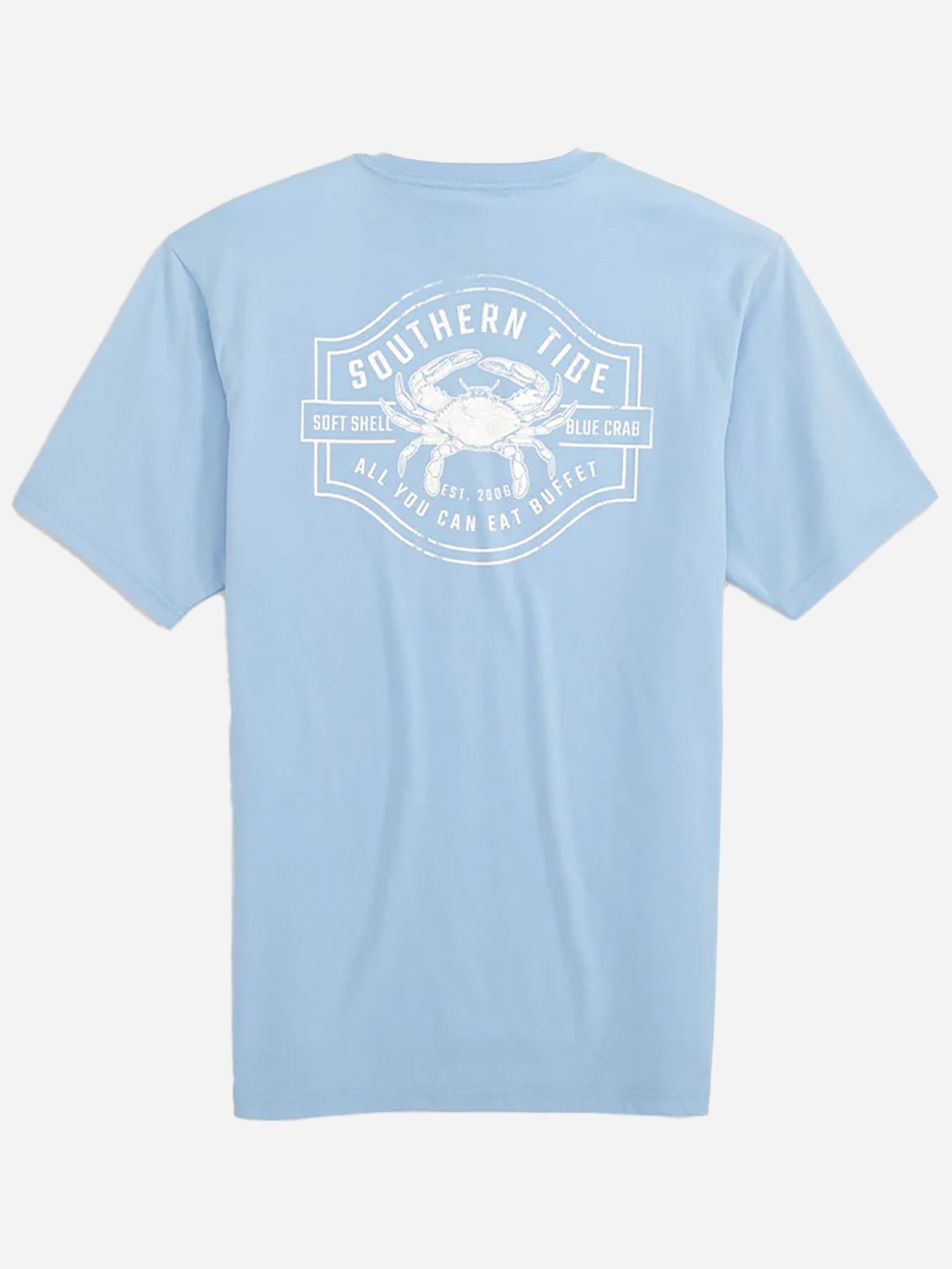 Southern Tide Boys' Soft Shell Blue Crab T-Shirt - Saint Bernard