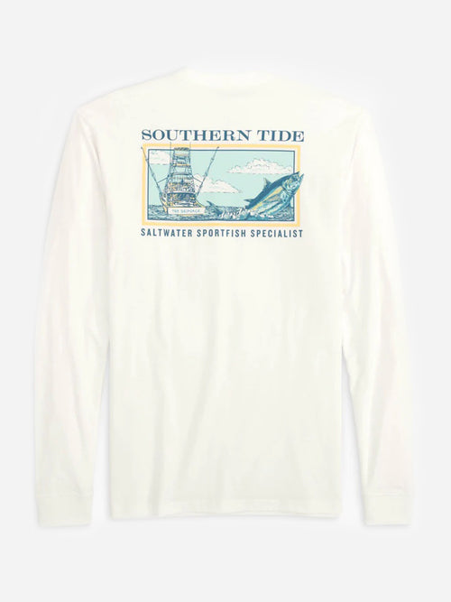 Southern Tide Men's Saltwater Specialist Tuna Long Sleeve T-Shirt