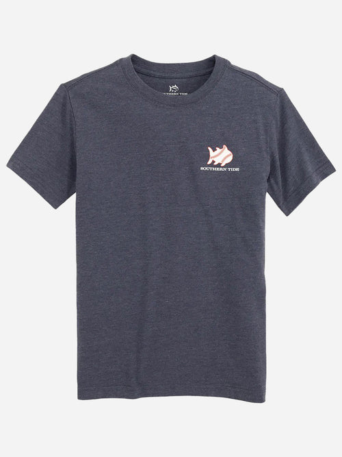 Southern Tide Boys' Heather Baseball Skipjack T-Shirt