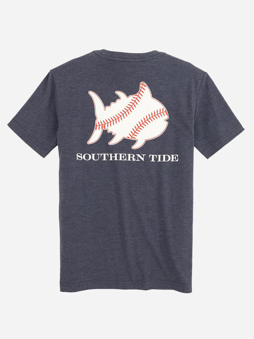 Southern Tide Boys' Heather Baseball Skipjack T-Shirt