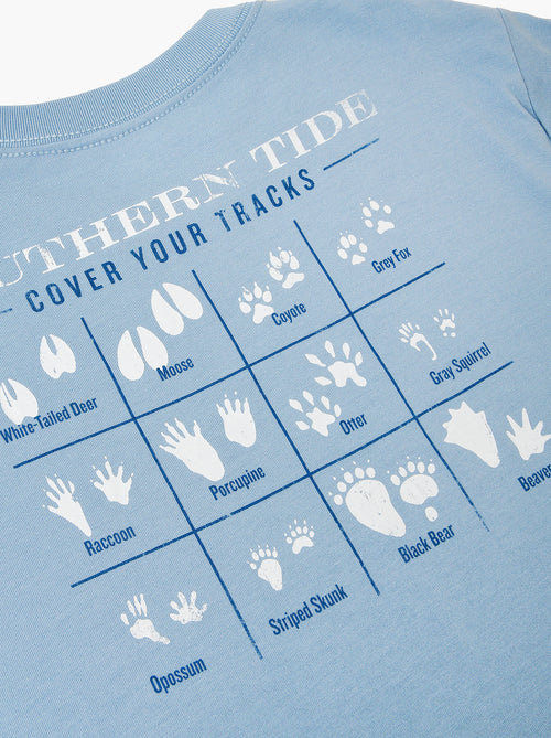 Southern Tide Boys' Cover Your Tracks Long Sleeve T-Shirt