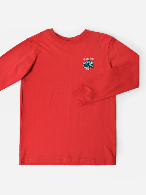 Southern Tide Boys' Off Shore To Off Road Long Sleeve T-Shirt