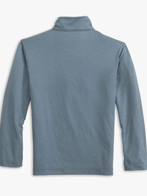 Southern Tide Boys' Backbarrier Heather Performance Quarter-Zip
