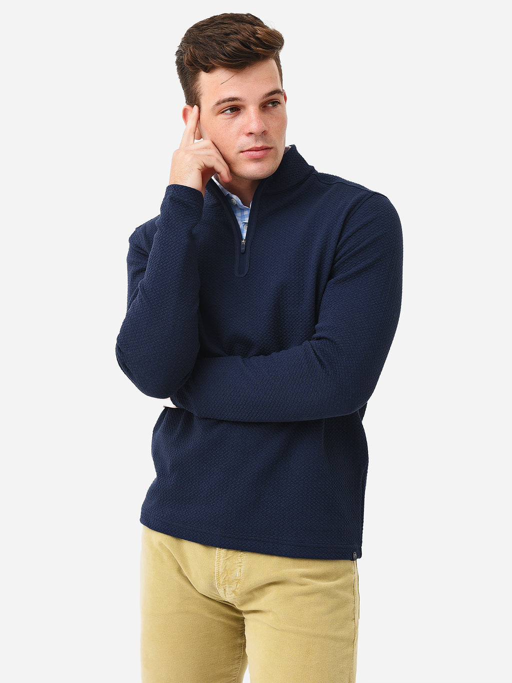 Southern Tide Men's Outbound Quarter-Zip - Saint Bernard