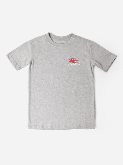 Southern Tide Boys' Heather Snowy Truck T-Shirt