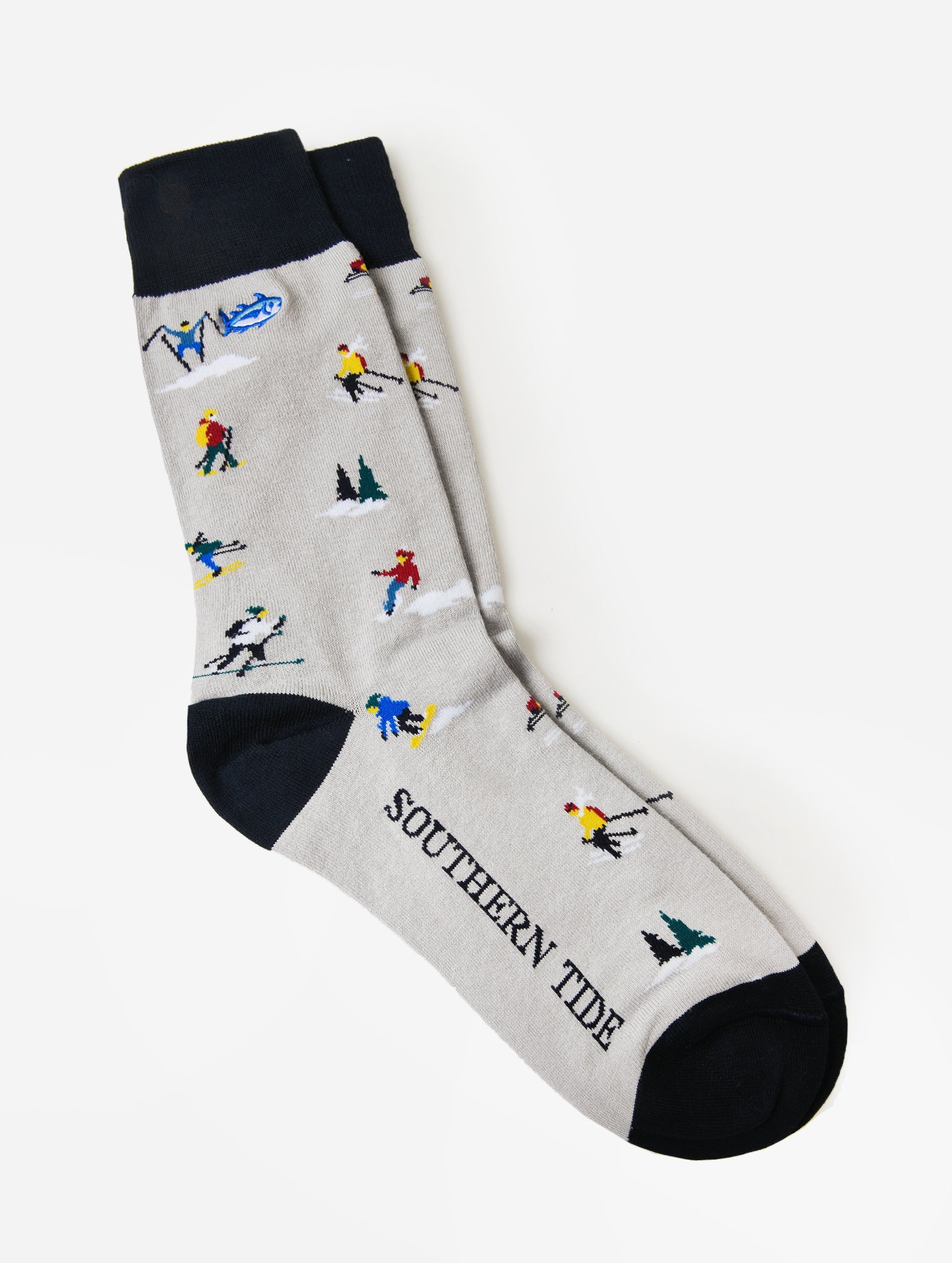 Southern Tide Men's Ski You Later Socks - Saint Bernard