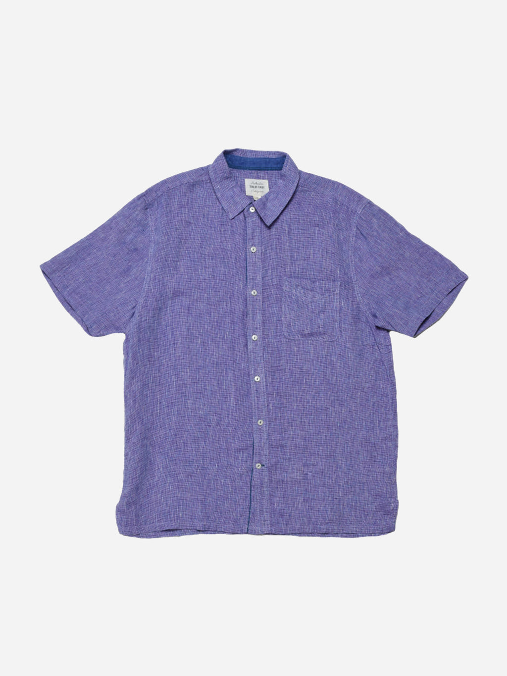 True Grit Men's Cabo Check Short Sleeve Button Down Shirt - Saint Bernard