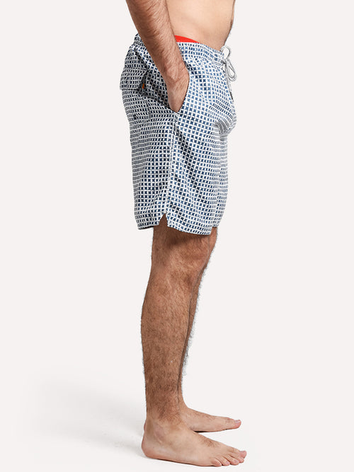 True Grit Men's Waterman Drawstring Boardshort
