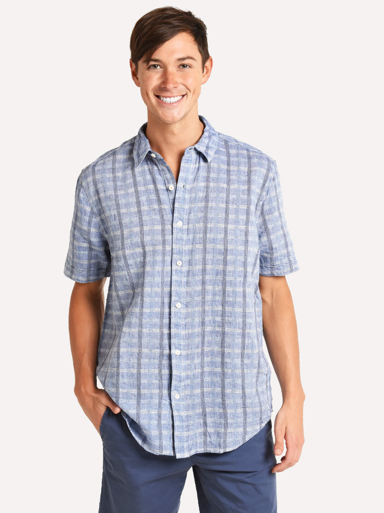 True Grit Ventura Short Sleeve Shirt - Saint Bernard