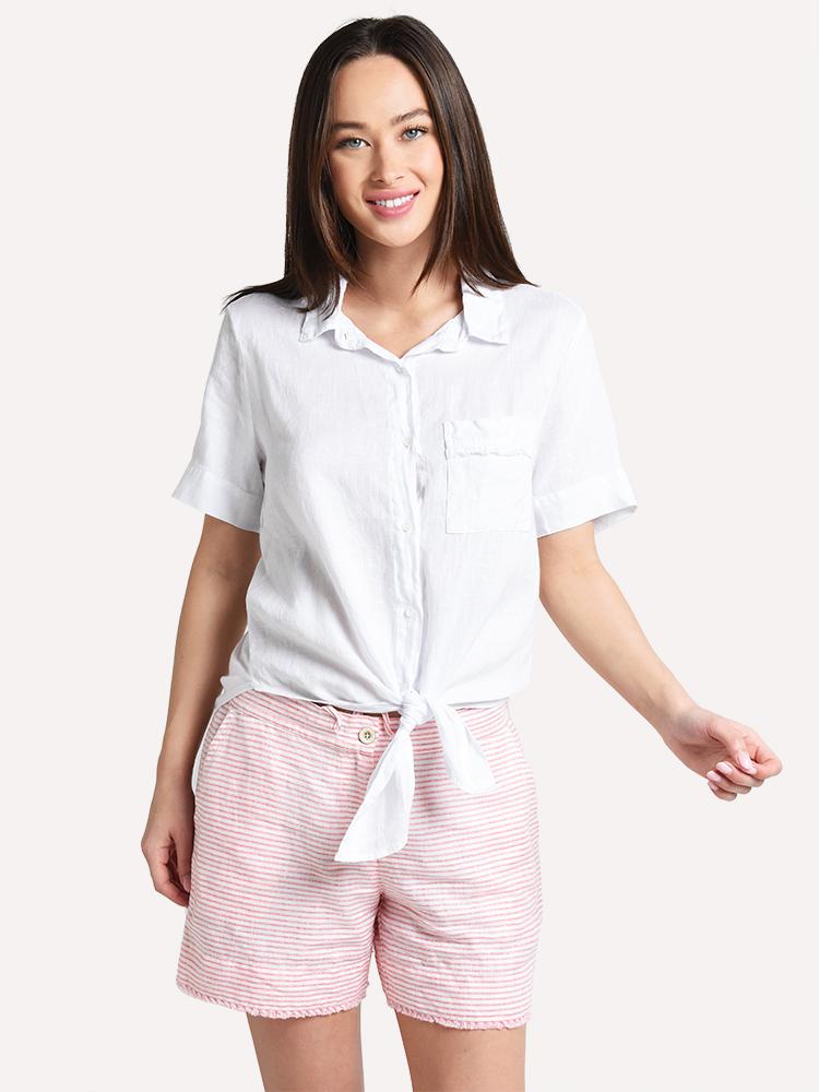 Dylan Tie Camp Shirt - Saint Bernard