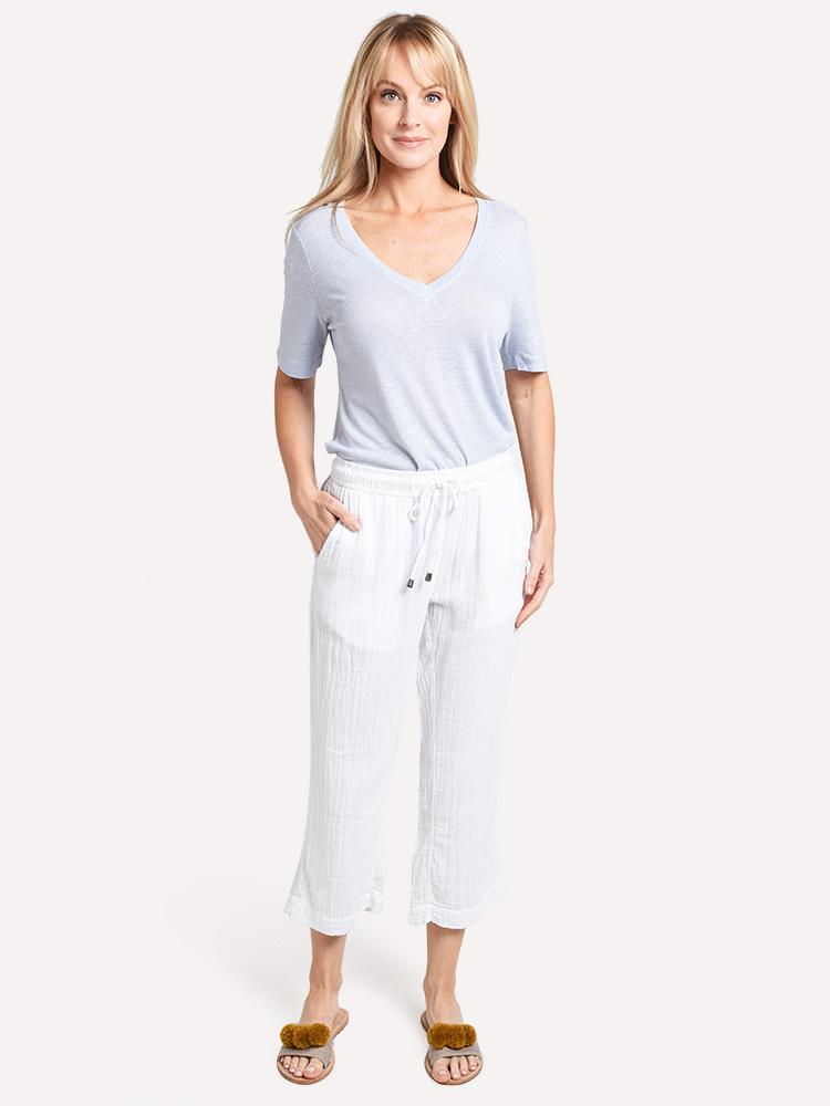 Dylan Gauze Crop Pant