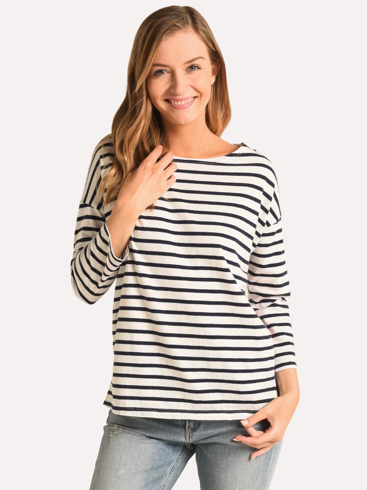 Sundry Maritime Long Sleeve - Saint Bernard