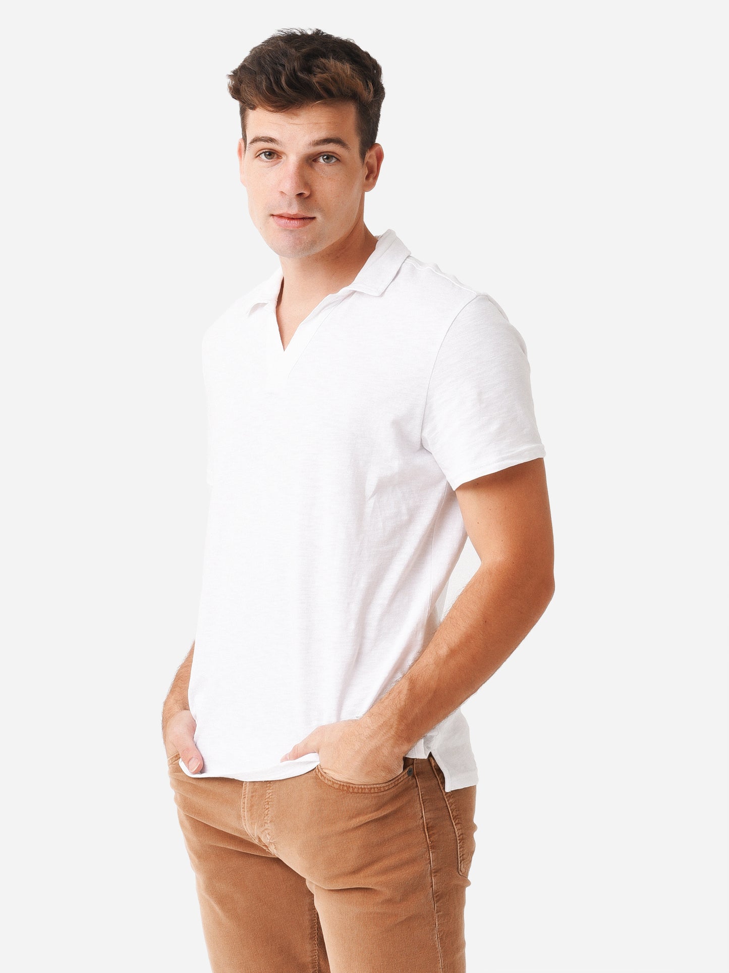 Southern Tide Men's Sunny Dunes Sun Farer Polo - Saint Bernard