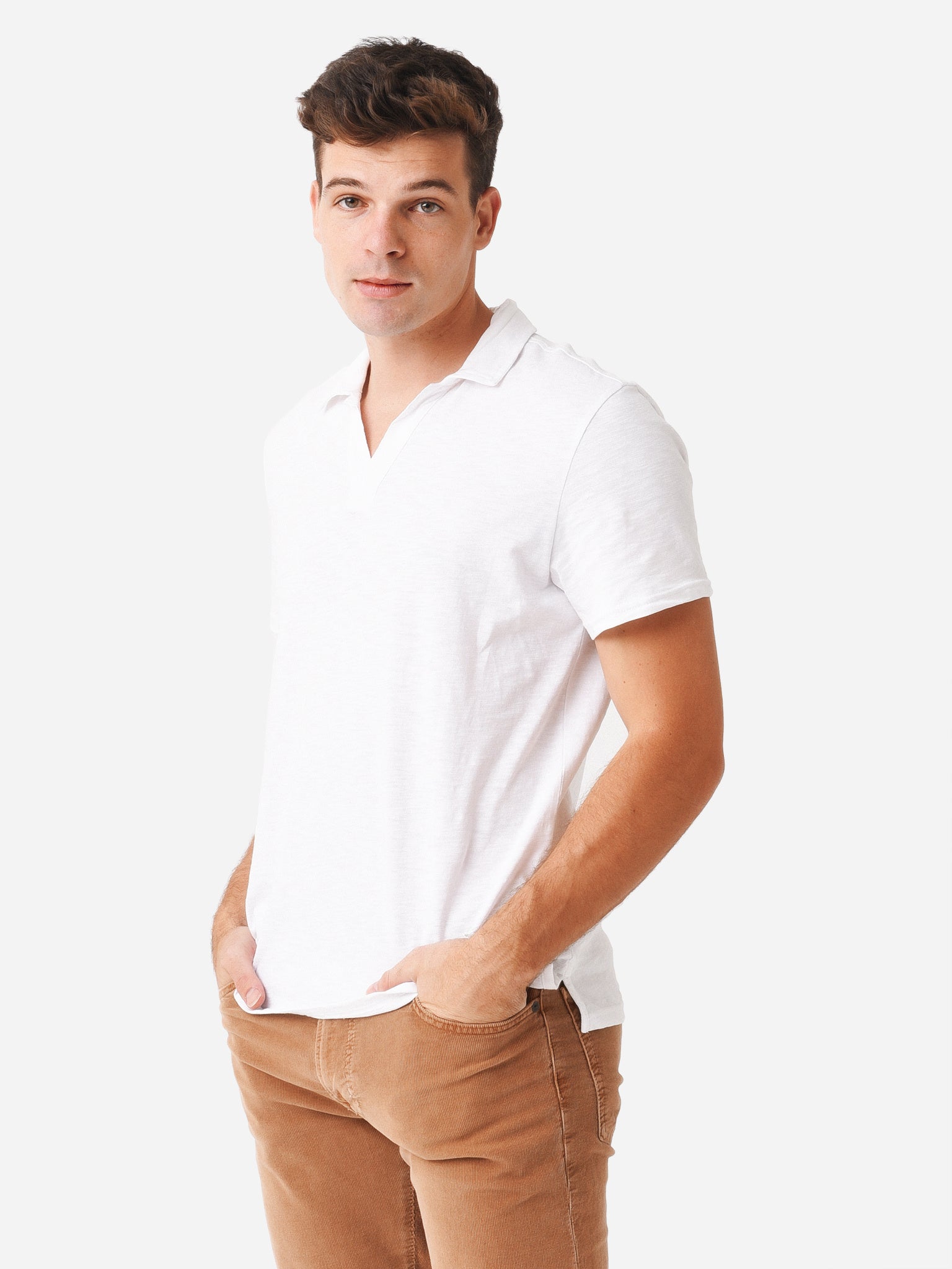 Southern Tide Men's Sunny Dunes Sun Farer Polo - Saint Bernard