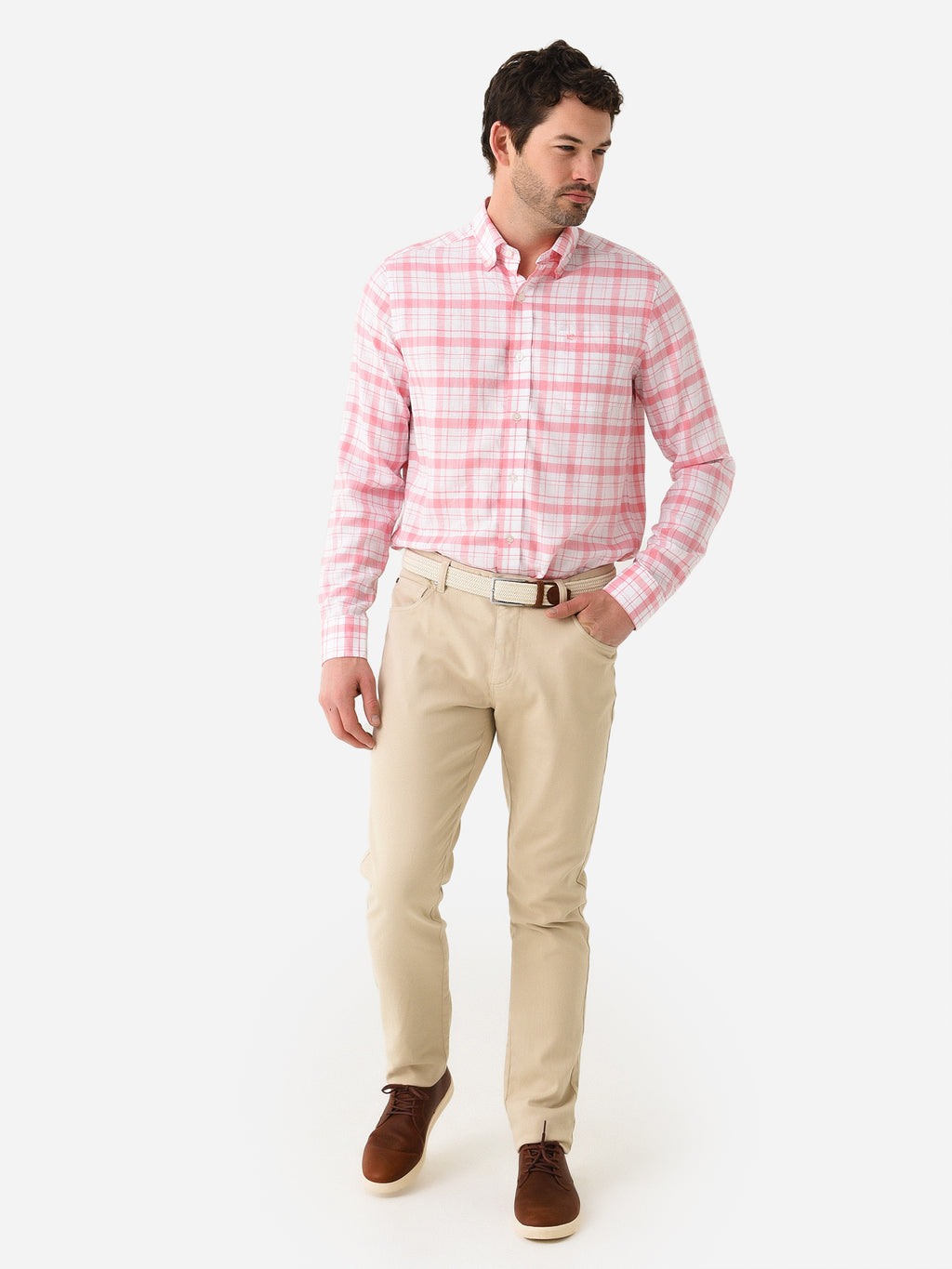 9711 xHEADLANDMOULTIREPLAIDFLAMINGOPINK-alt1