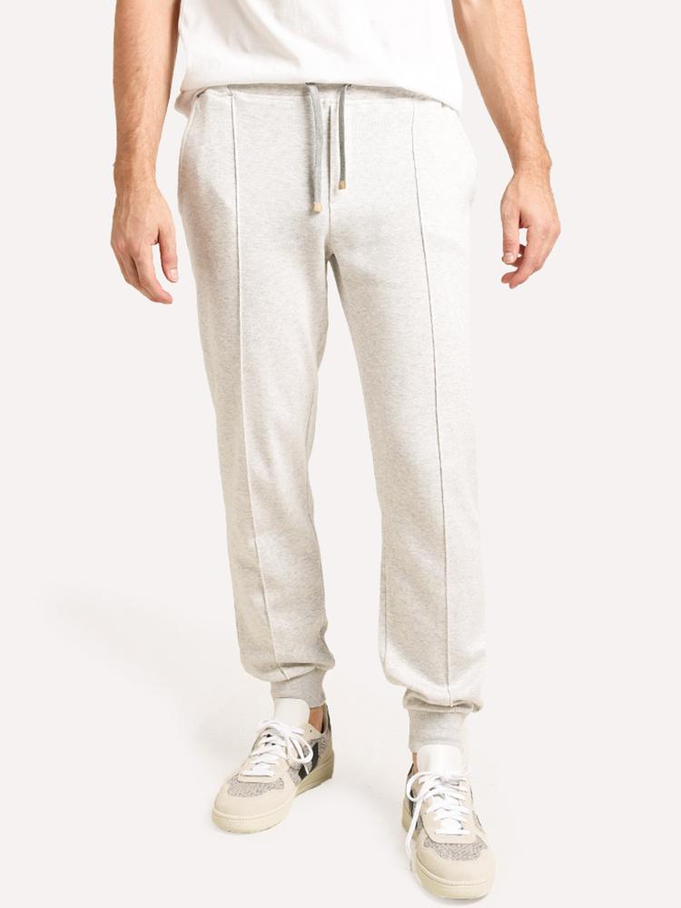 Eleventy Men's Cotton Stretch Sweatpant - Saint Bernard