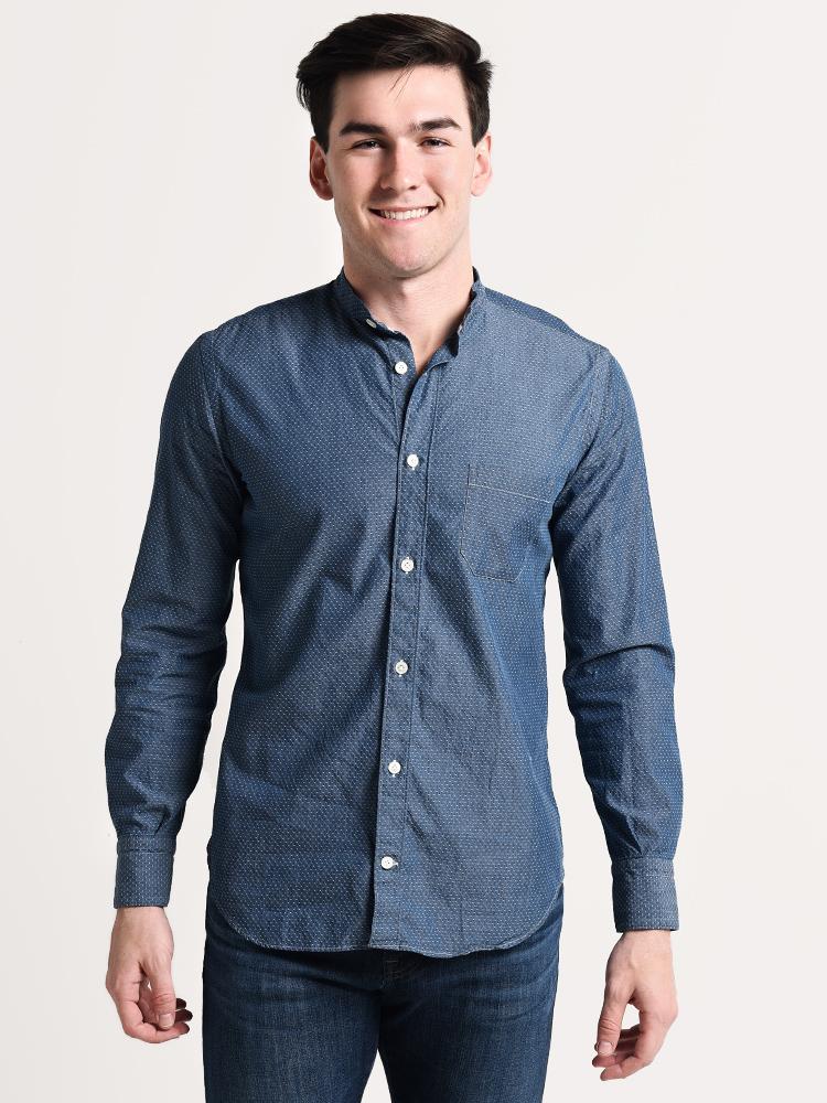 Eleventy Men's Corean Shirt - Saint Bernard