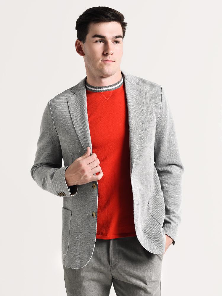 Eleventy Jacket With Patches Pocket - Saint Bernard