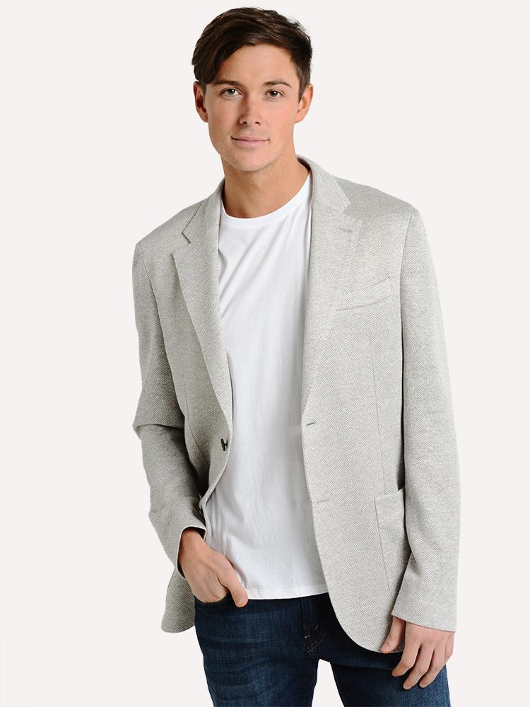 Eleventy Men's Single Breasted Jacket - Saint Bernard