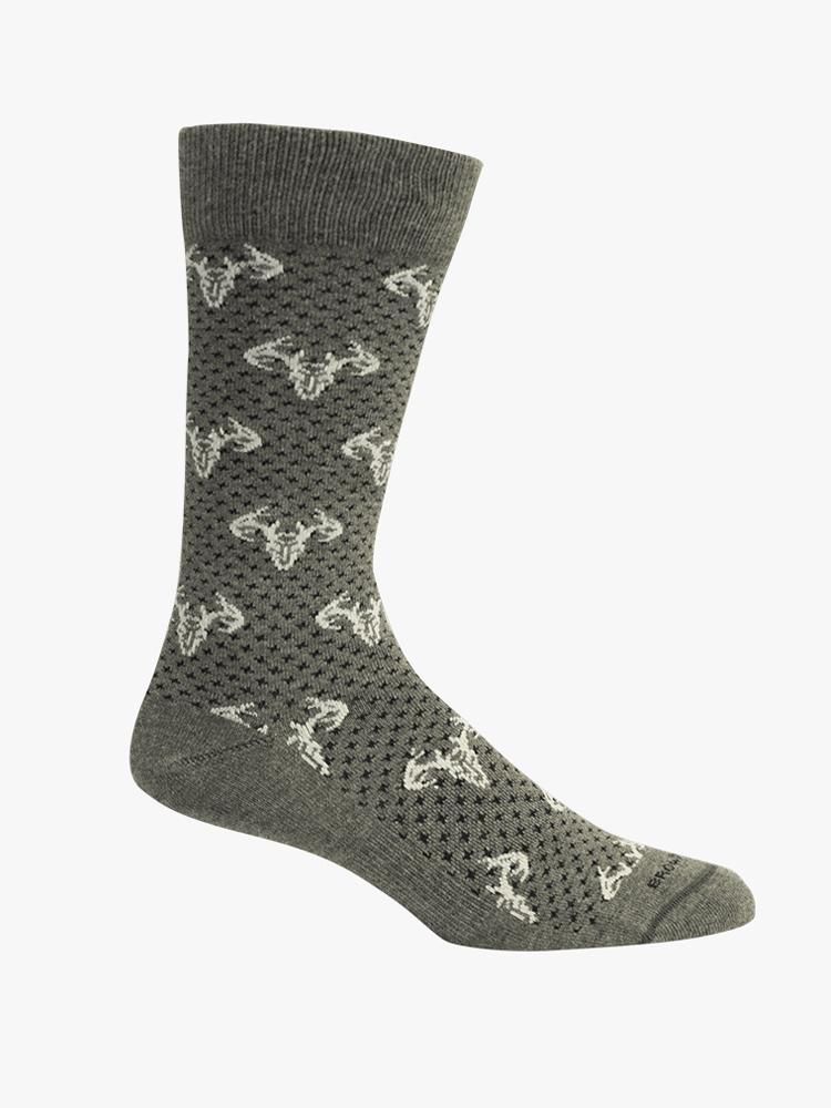 Brown Dog Men’s Caswell Sock - Saint Bernard